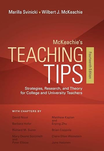 McKeachie’s Teaching tips